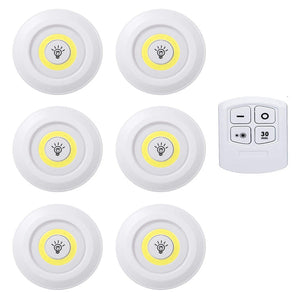 Kit de 3 luces Led Y control remoto multiusos